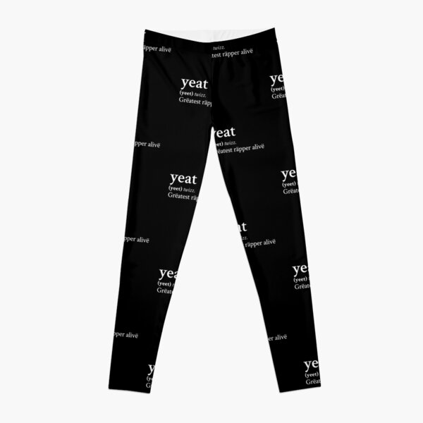 Grëatest Räpper Alivë by Yeat Leggings RB1312 product Offical yeat Merch
