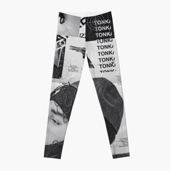 Yeat Tonka Twizzy Retro Black And White Graphics Leggings RB1312 product Offical yeat Merch