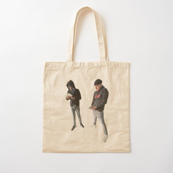 Yeat & Sept Flexing Counting Money Funny Pose Hip Hop Cotton Tote Bag RB1312 product Offical yeat Merch