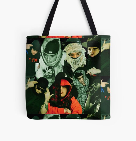 Yeat tribute collage poster design 2022 All Over Print Tote Bag RB1312 product Offical yeat Merch