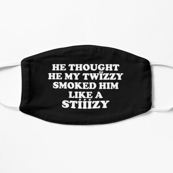 He Thought He My Twizzy Smoked Him Like A Stizzy Yeat Flat Mask RB1312 product Offical yeat Merch