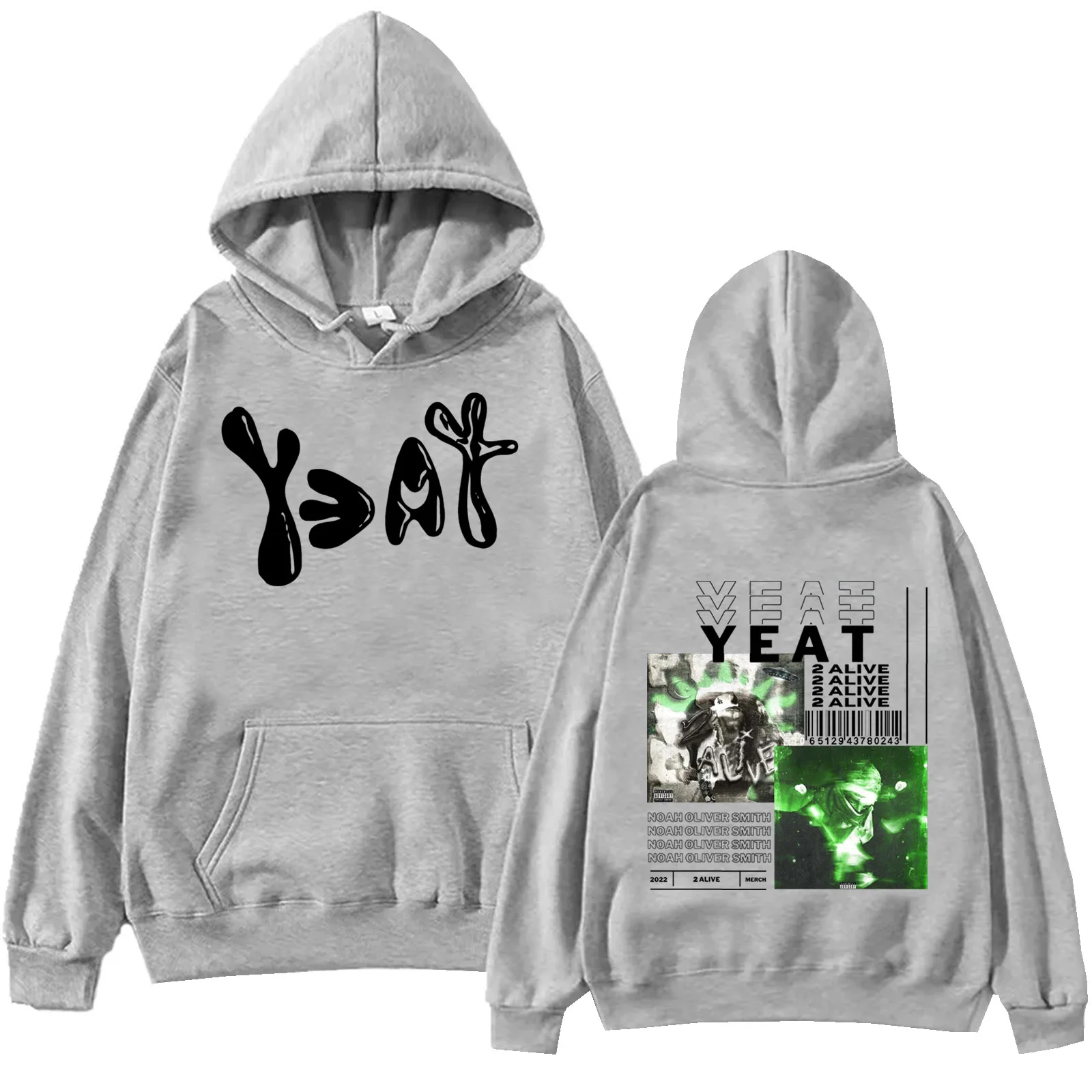 kf S094e8b60ef0d404ea5d89a2b1b5f5165J Yeat 2093 Hoodie Harajuku Hip Hop Pullover Tops Sweatshirt Music Fans Loose Classic Simple Long Sleeve - Yeat Merch