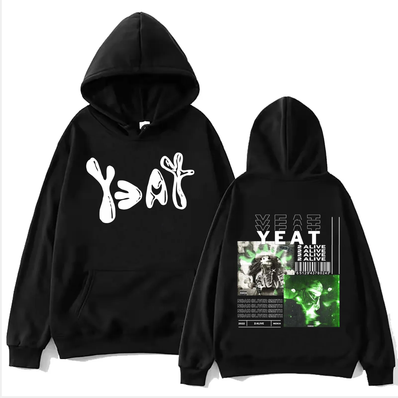 kf S14c0c35d39324bca933704dbc1314fdaR Yeat 2093 Hoodie Harajuku Hip Hop Pullover Tops Sweatshirt Music Fans Loose Classic Simple Long Sleeve - Yeat Merch