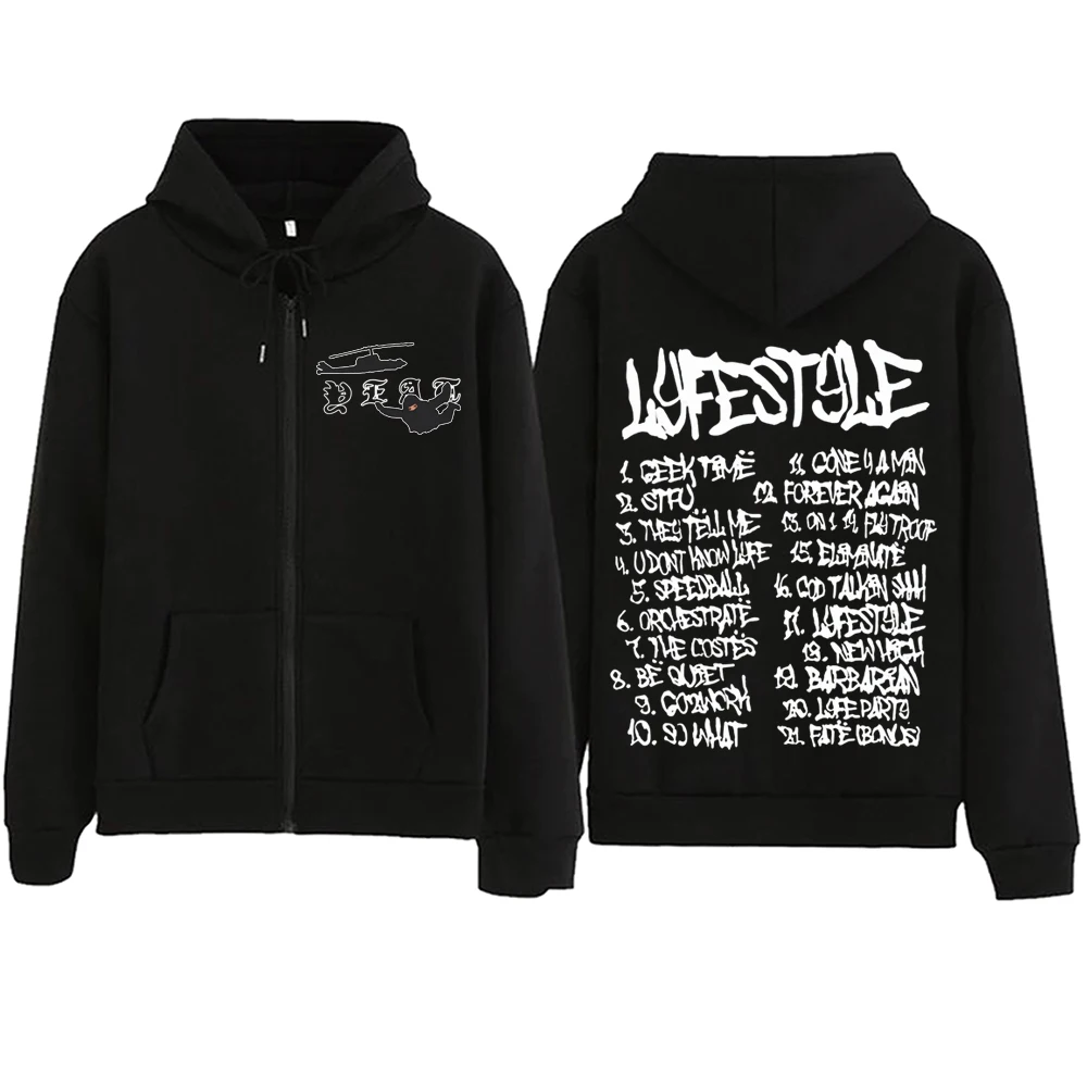 kf S6a53bee752b6493ca92f7b9d7afc8195v Yeat Lyfestyle Zipper Hoodie Harajuku Pullover Tops Sweatshirt Streetwear - Yeat Merch