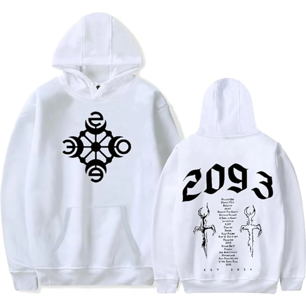 kf Sff5d0b0a8ed842eab67f97c0a9620585H 2024 Yeat 2093 Crop Circle Hoodies Rapper New Pullovers Women Men Fashion Casual Hip Hop Style - Yeat Merch